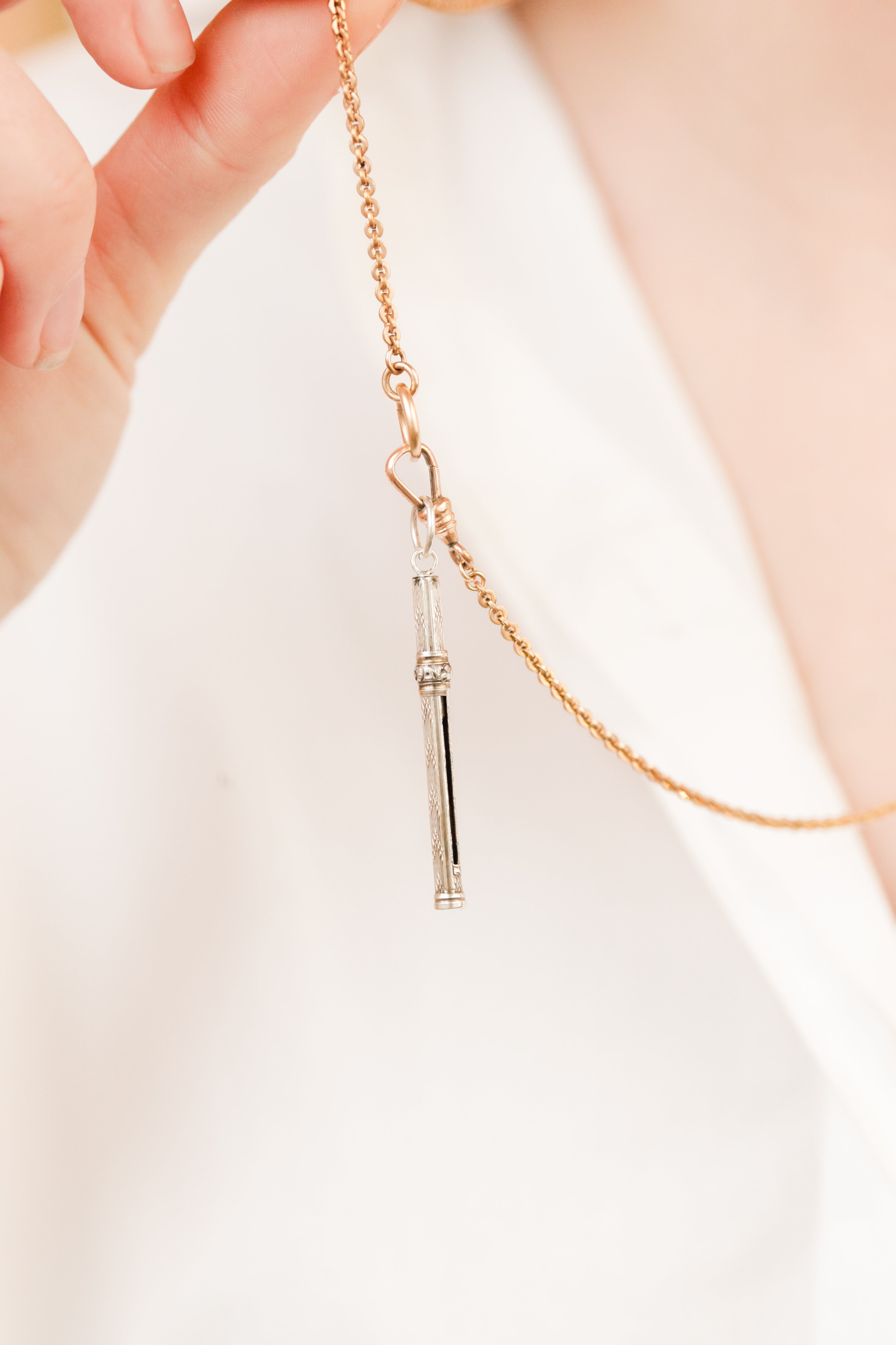 Victorian Silver Toothpick Charm