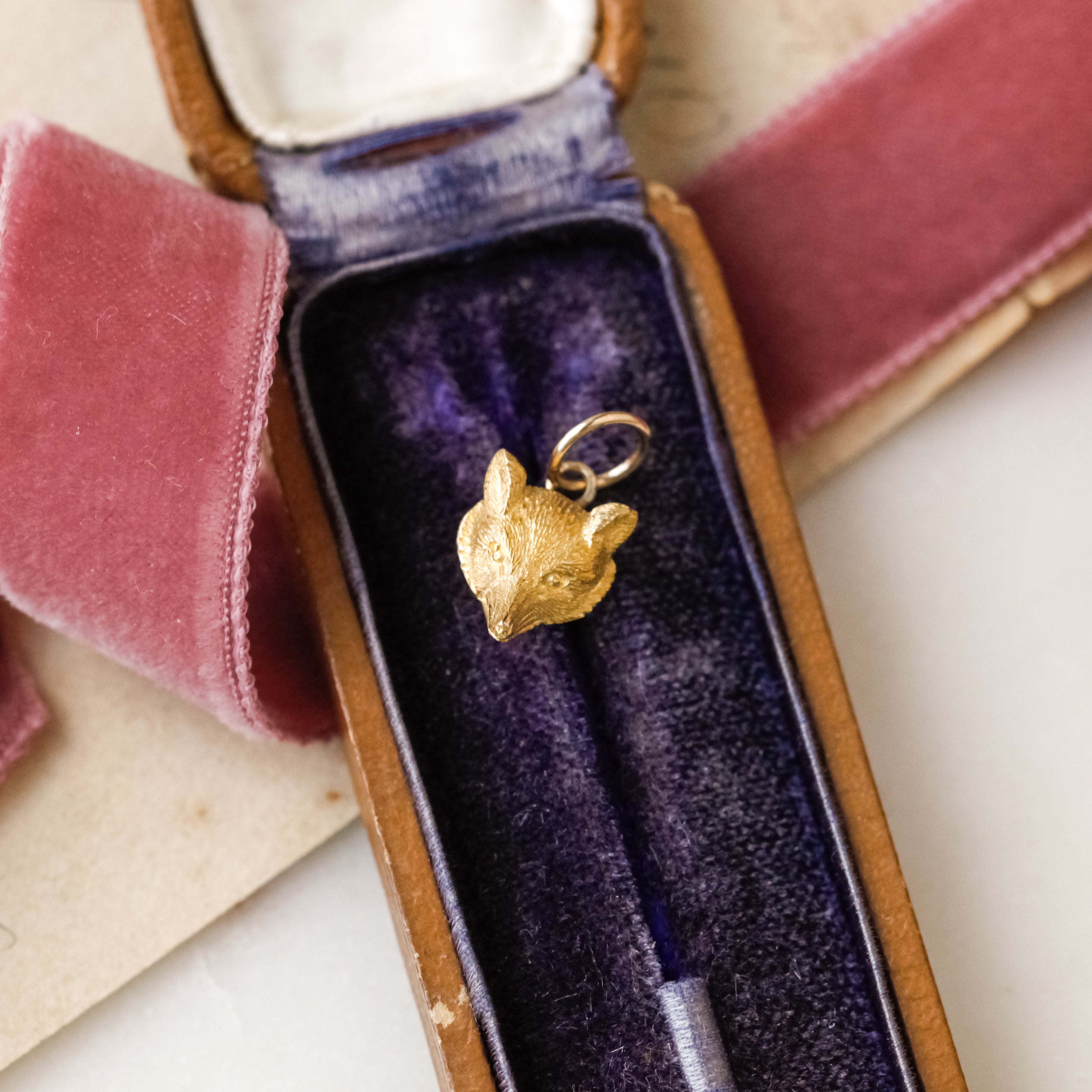 Petite Cunning Fox Charm