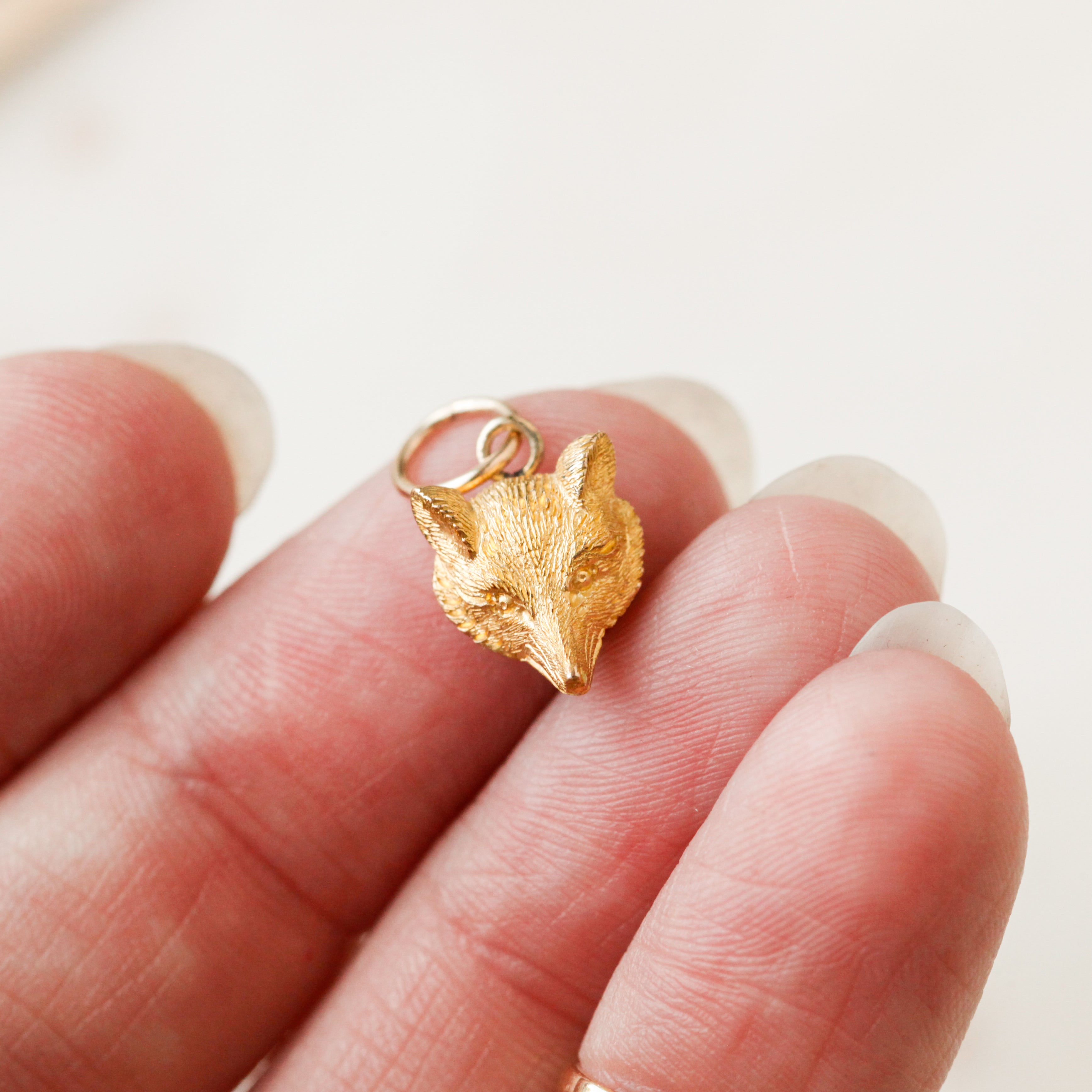 Petite Cunning Fox Charm