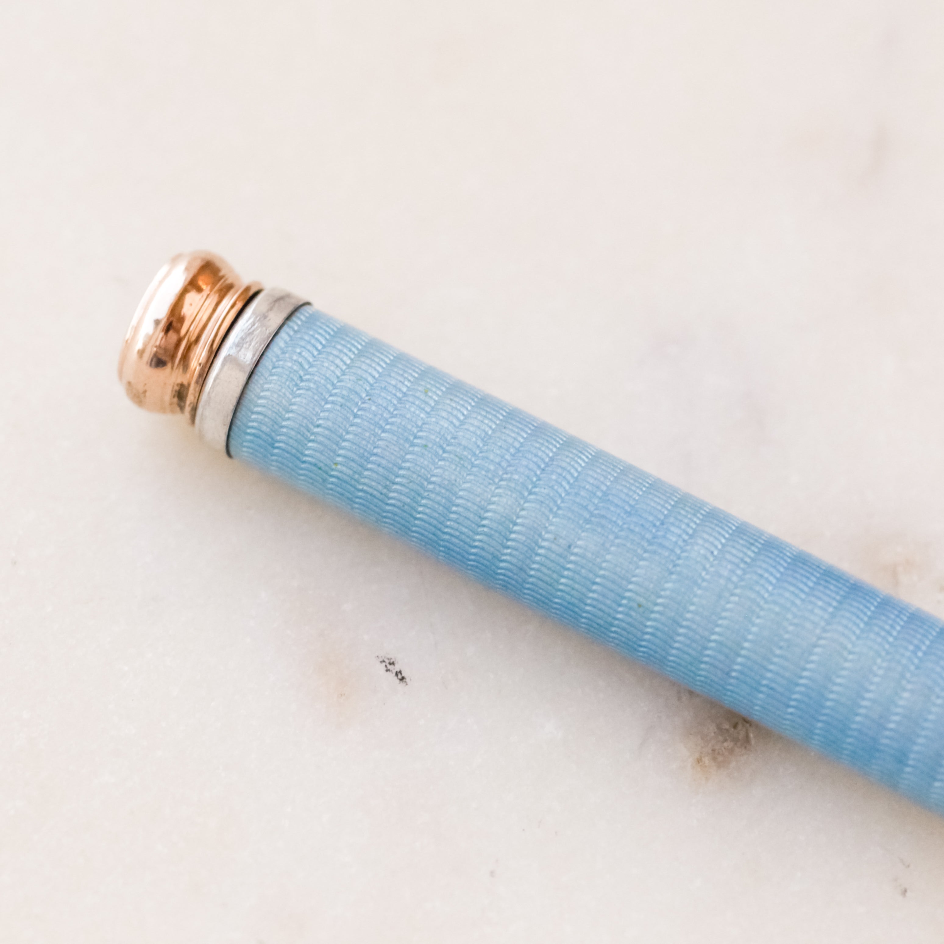 Edwardian Enameled Hidden Pencil