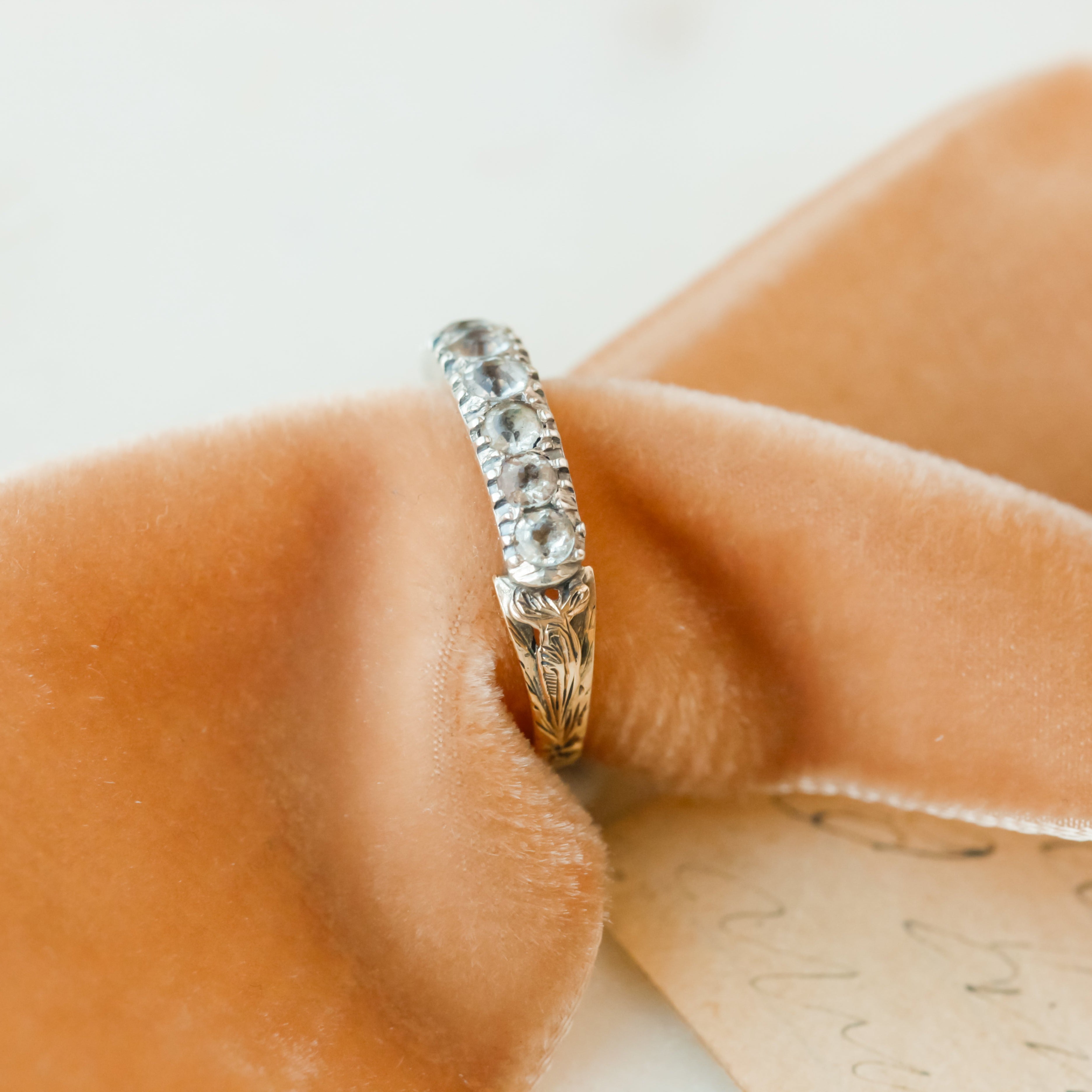 Georgian Paste Stone Ring