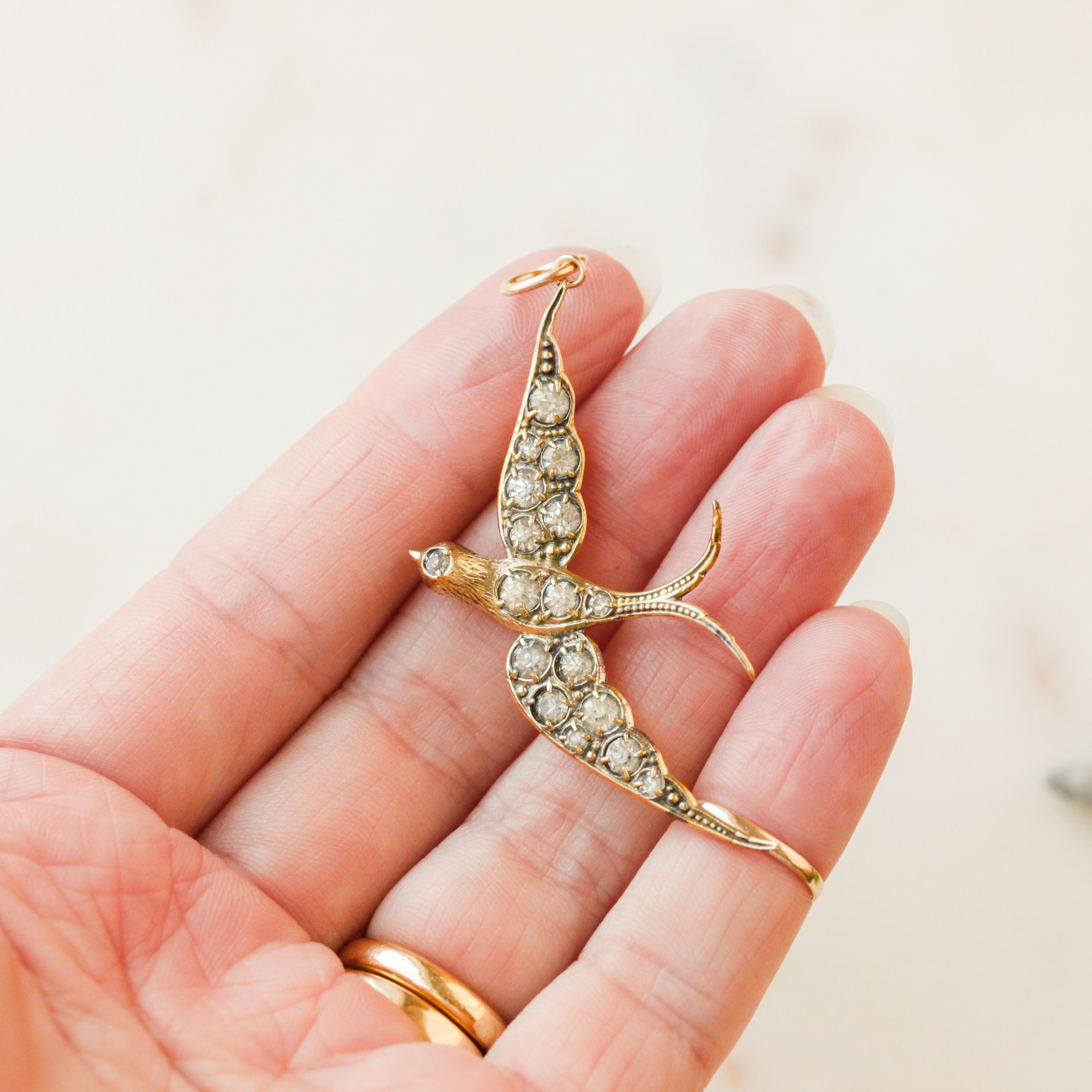 Sailor's Swallow Pendant