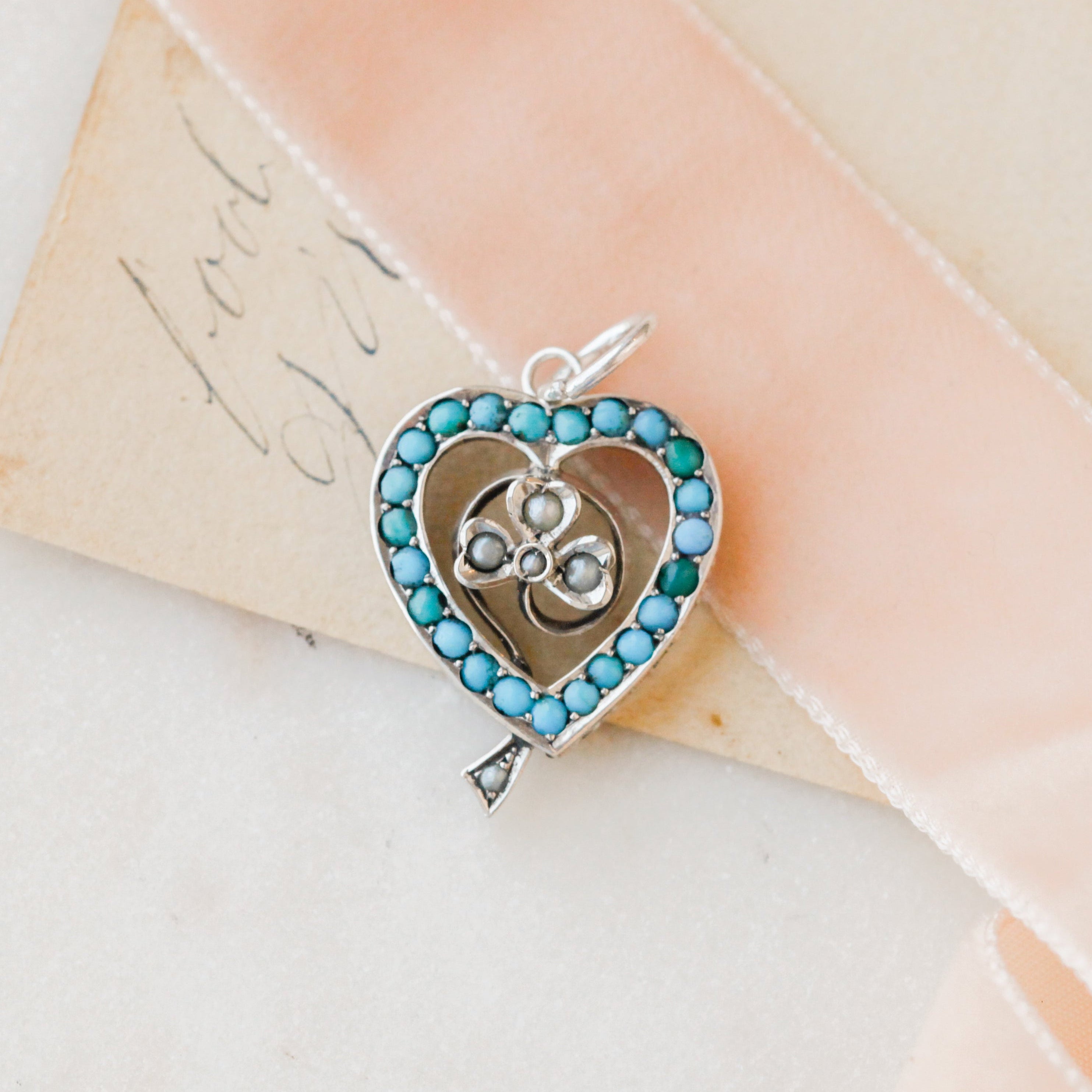 Lucky Lover's Turquoise Charm