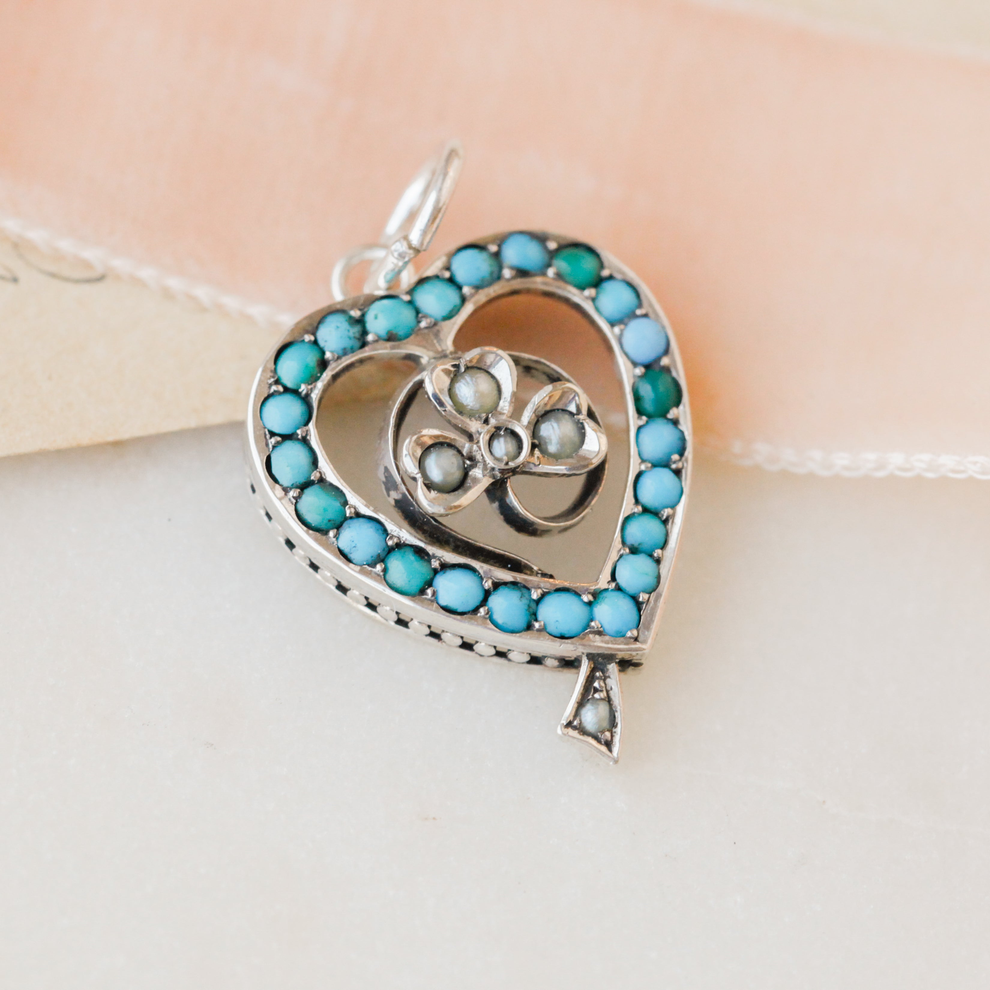 Lucky Lover's Turquoise Charm