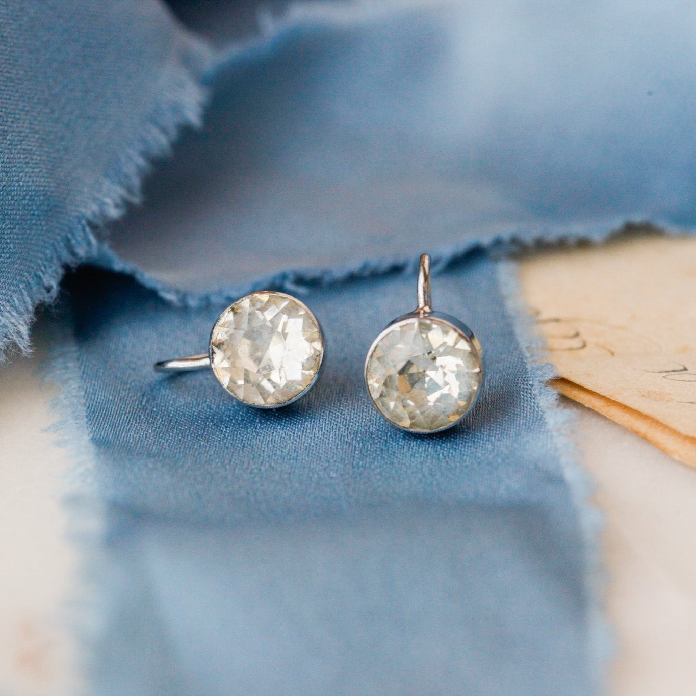 Martie Georgian Paste Stone Earrings