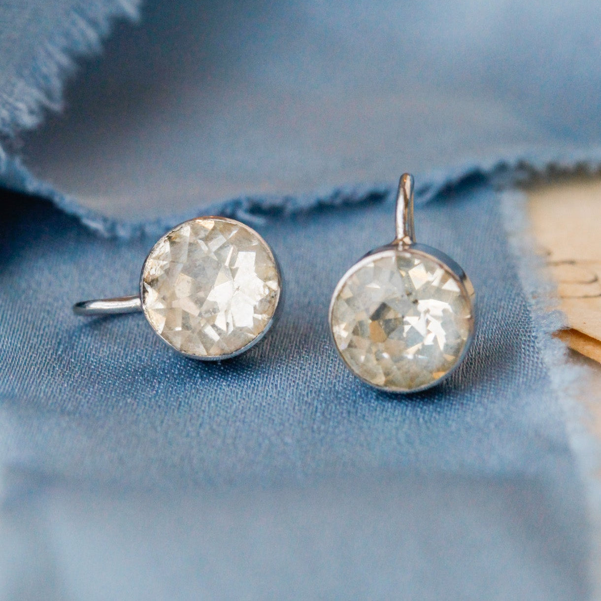 Martie Georgian Paste Stone Earrings