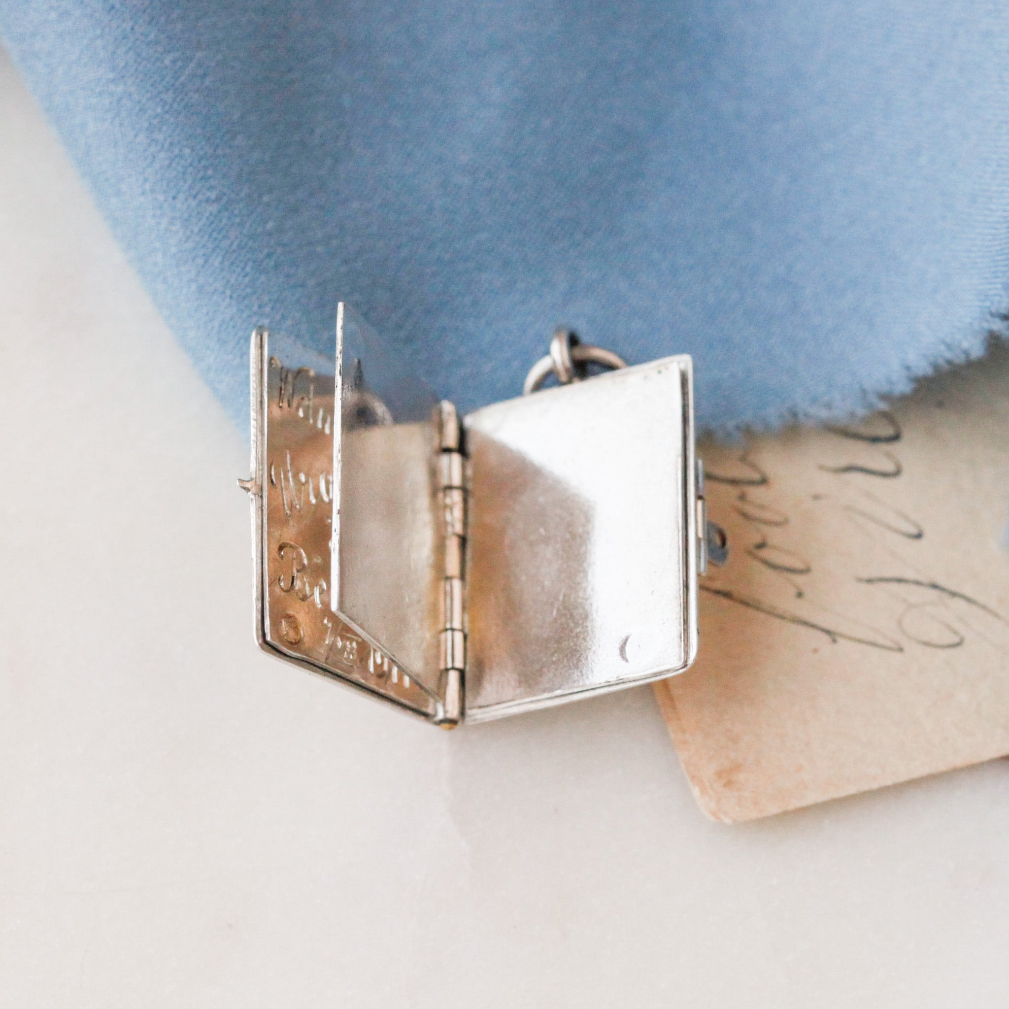 Victorian "B" Book Locket