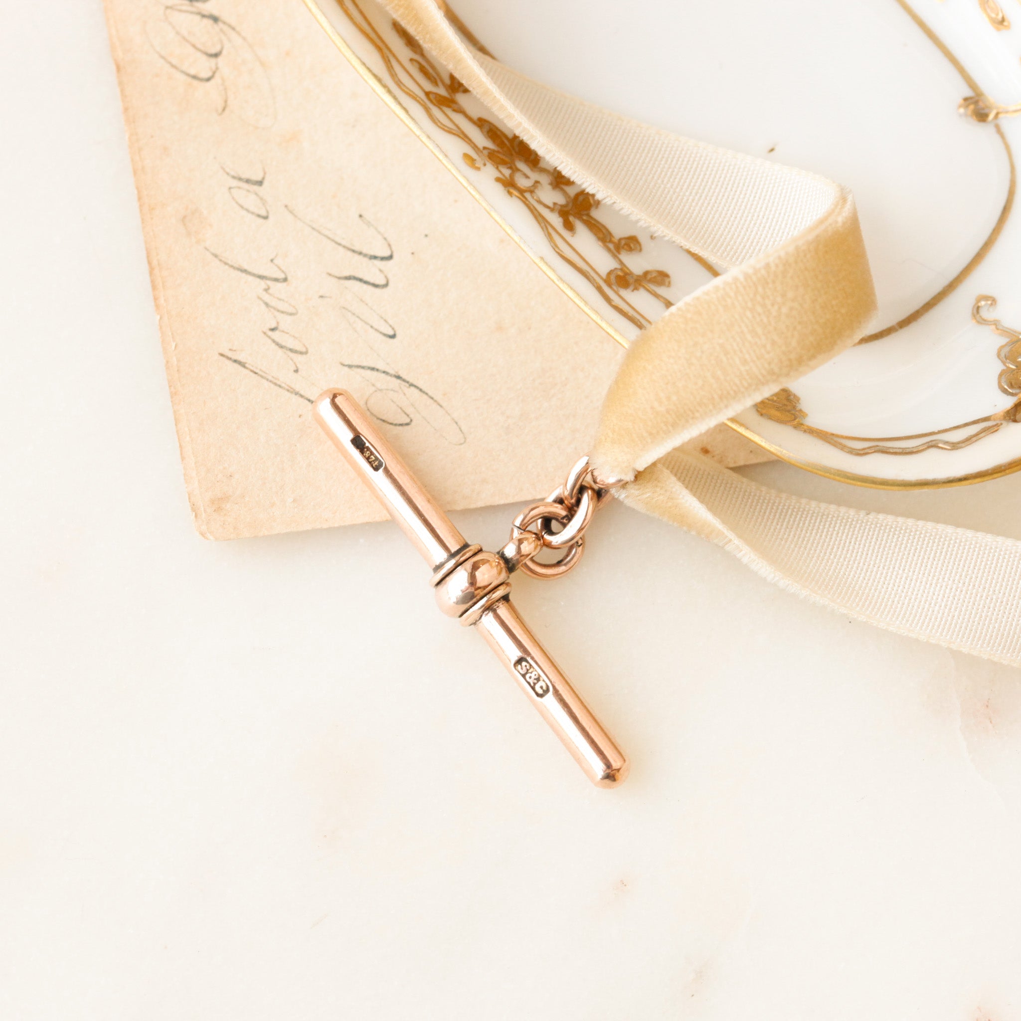 Ethel Old Gold Toggle
