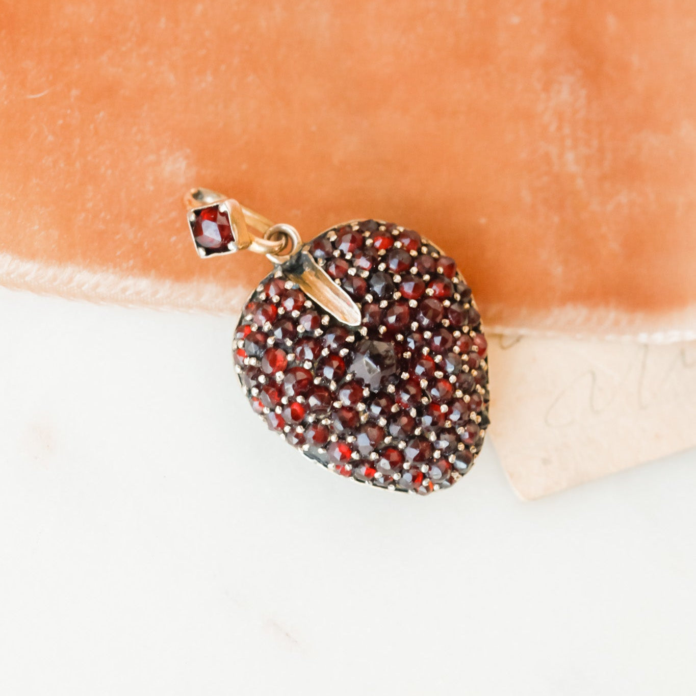 Scarlett Bohemian Garnet Lover's Pendant