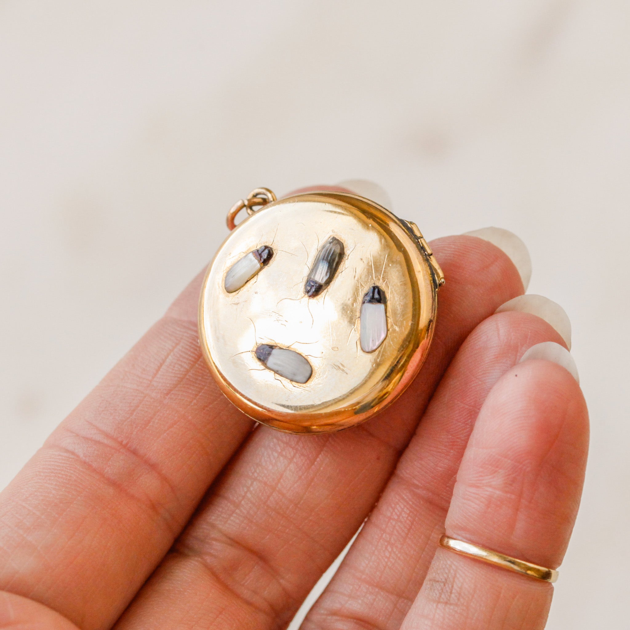Victorian Shibayama Insect Locket