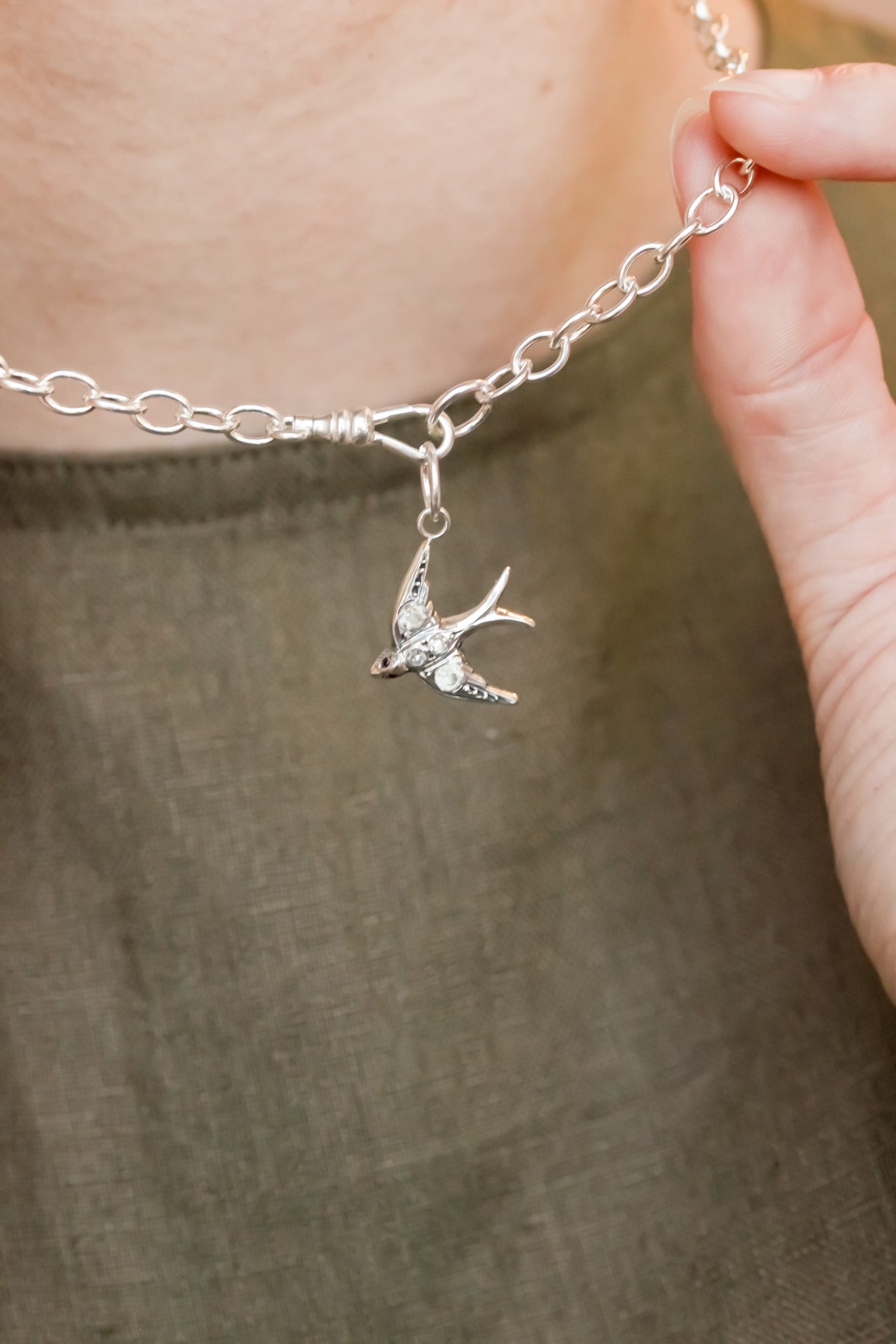 Lover's Swallow Pendants