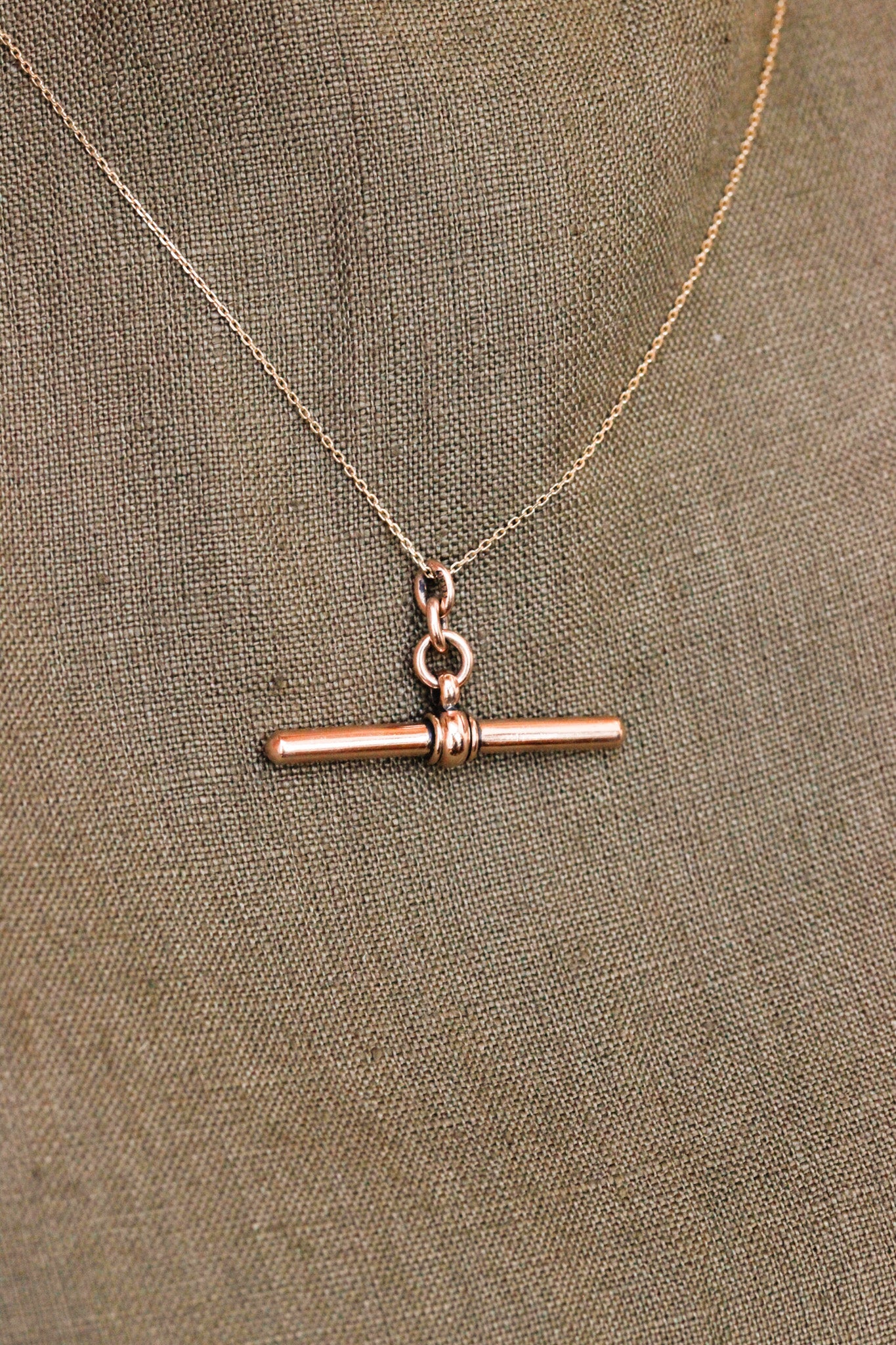 Ethel Old Gold Toggle