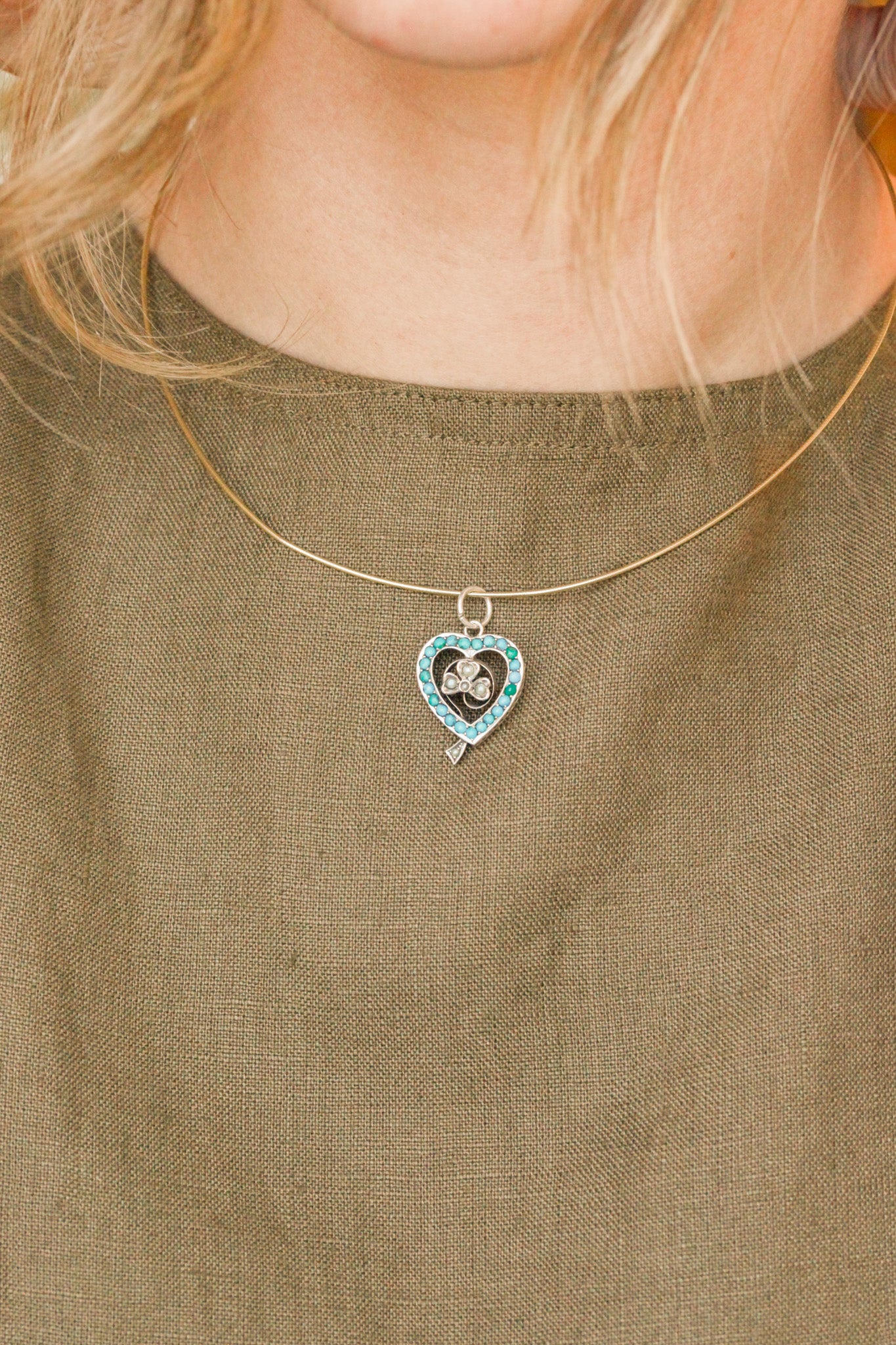 Lucky Lover's Turquoise Charm