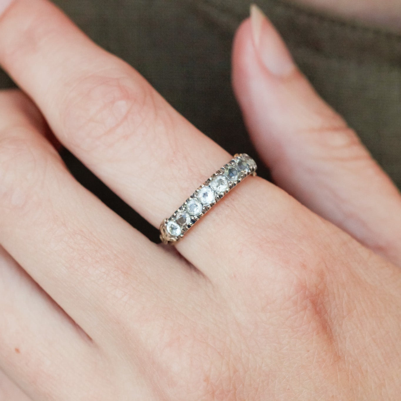 Georgian Paste Stone Ring