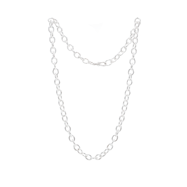 Large Charm Chain in Sterling Silver