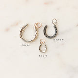 Sterling Silver Horseshoe Charms