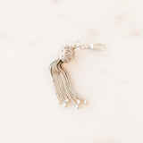Georgie Silver Tassel Charm