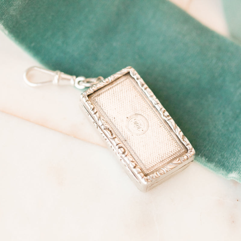 Sterling Vinaigrette Perfume Box