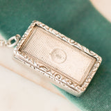Sterling Vinaigrette Perfume Box