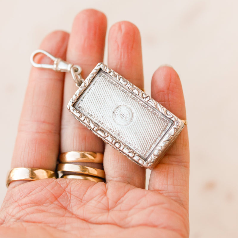 Sterling Vinaigrette Perfume Box