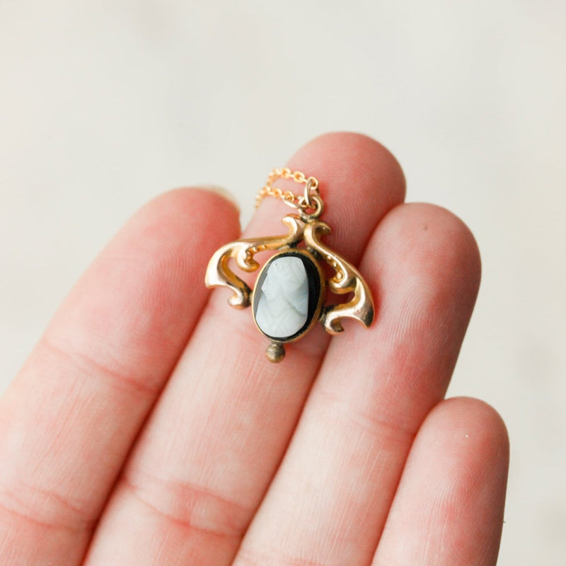 Liza Petite Cameo Necklace