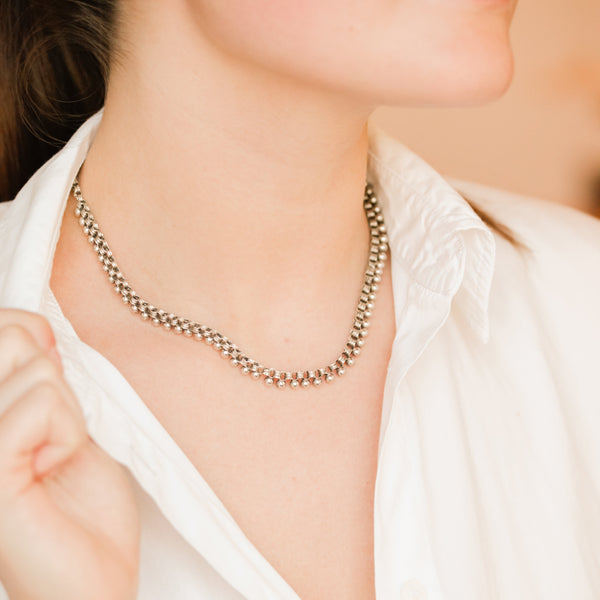 Sharie Sterling Orb Necklace