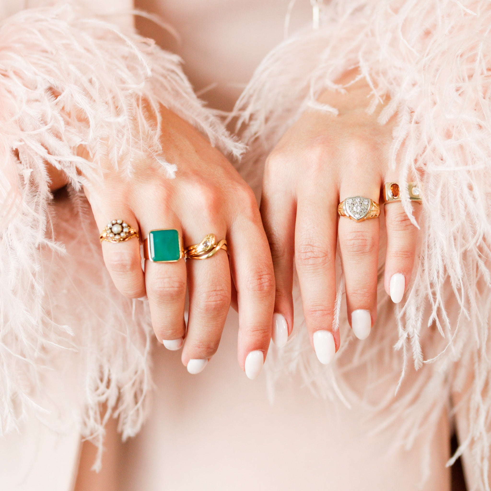 Cornwall Chrysoprase Signet