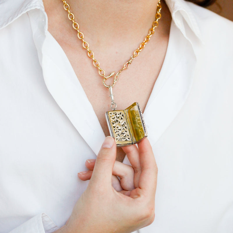 Sterling Vinaigrette Perfume Box