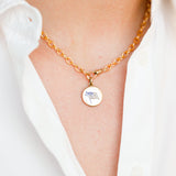 Eight Star American Flag Locket