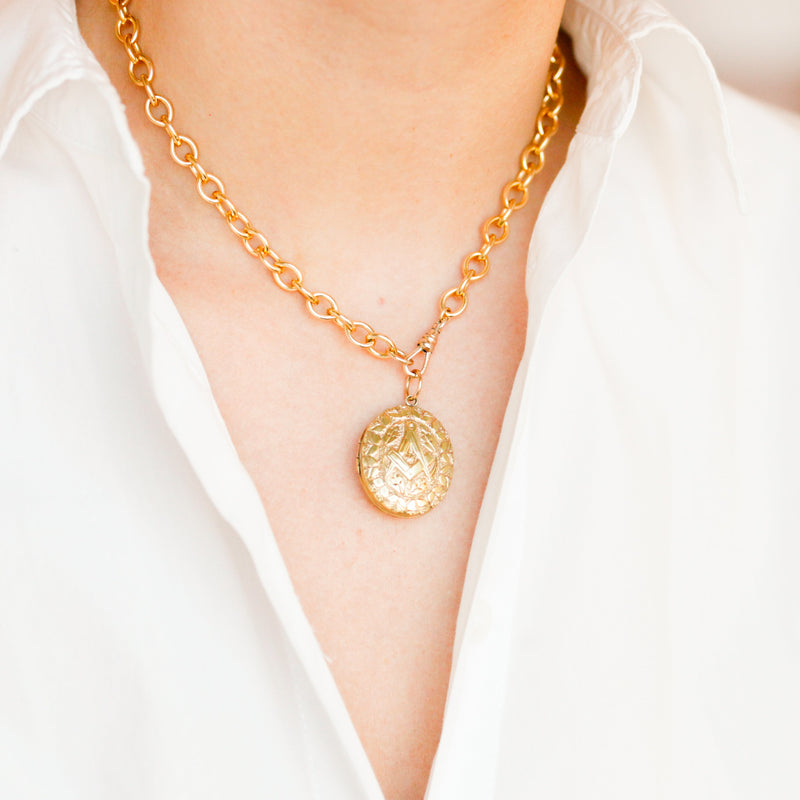 Victorian Freemason's Locket