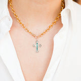 Victorian Cross Charm