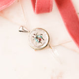 Bejeweled Insect Pendant