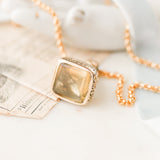 Jules Citrine Pendant