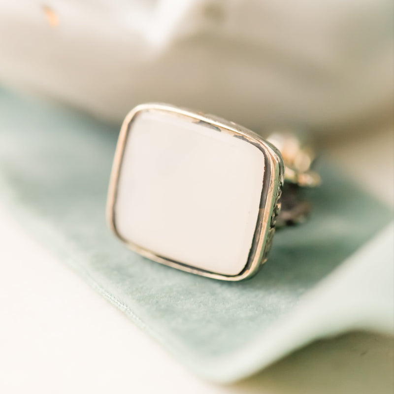 Vincent Chalcedony Fob