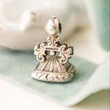 Vincent Chalcedony Fob