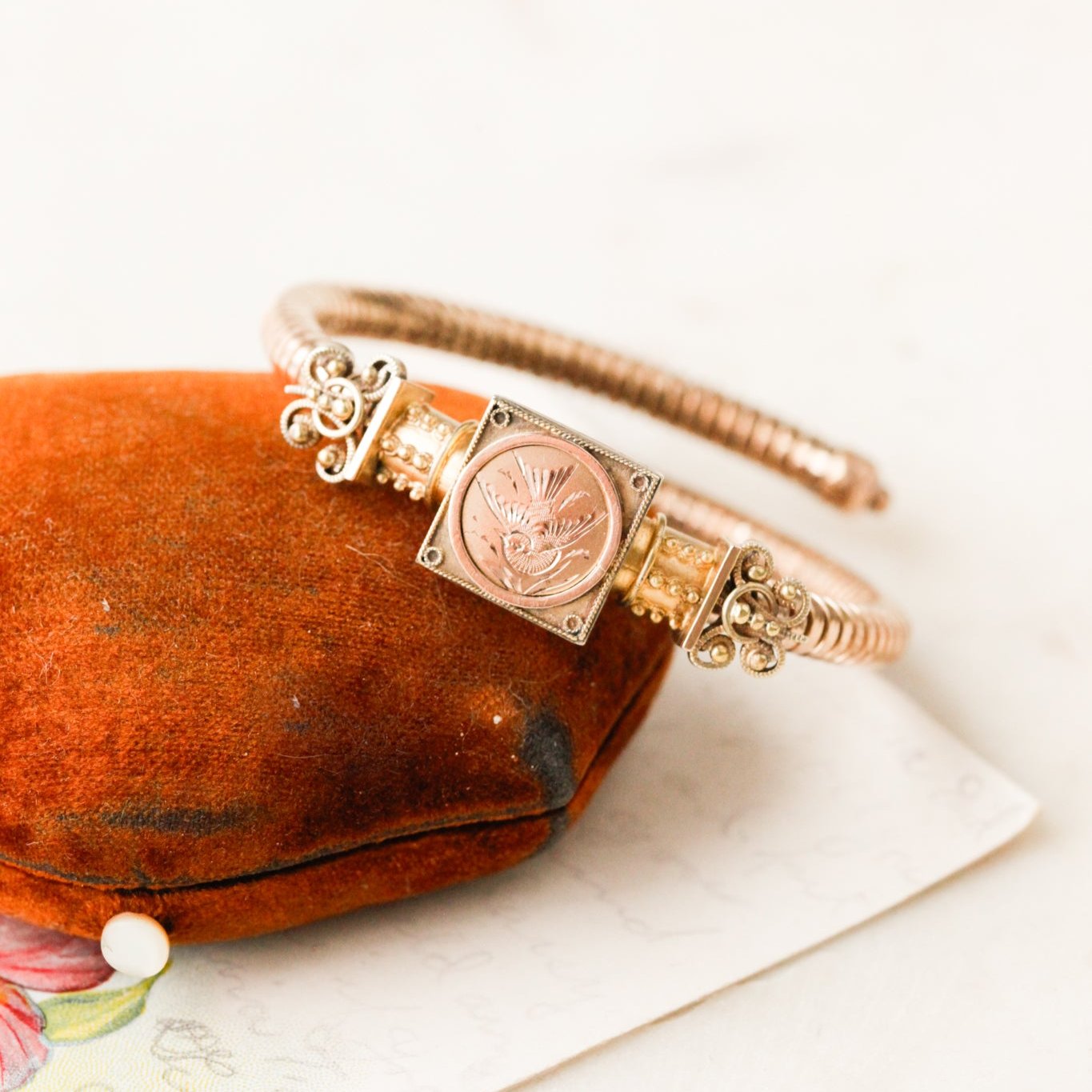 Victorian Bird Bracelet