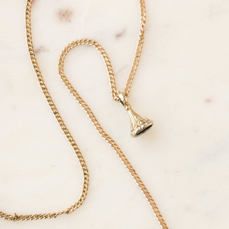 Pliny's Peace Doves Bloodstone Necklace