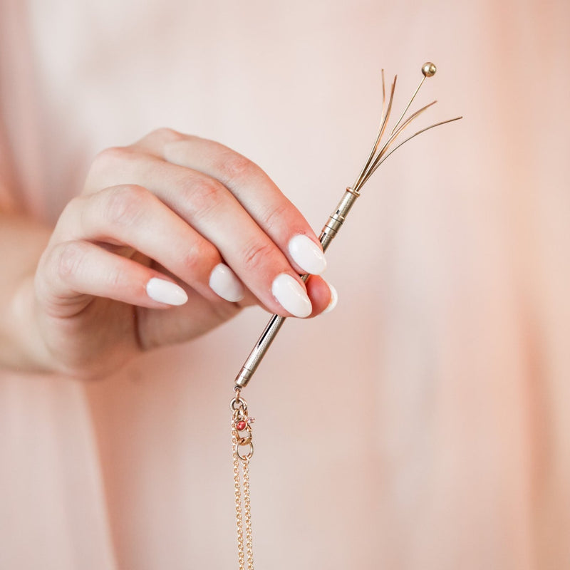 Olivette Gilded Swizzle Stick