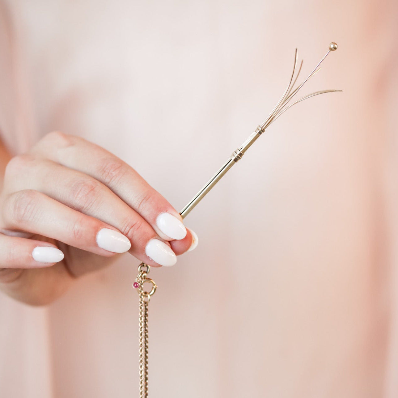 Julienne Gold Swizzle Stick