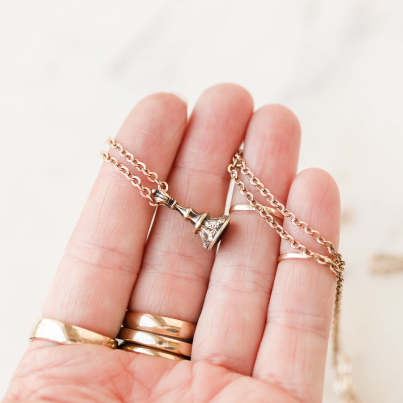 Lover's Heart + Arrow Necklace