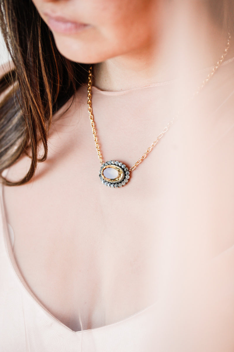 Eloise Citrine Pendant