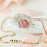 Dove + Ouroboros Necklace