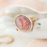 Dove + Ouroboros Necklace