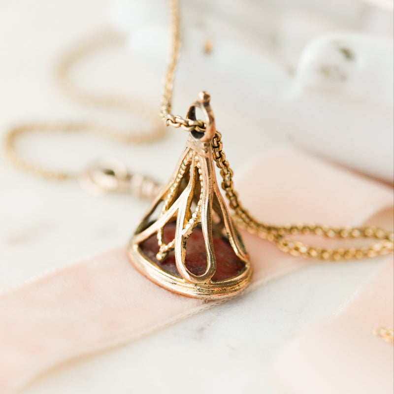 Dove + Ouroboros Necklace