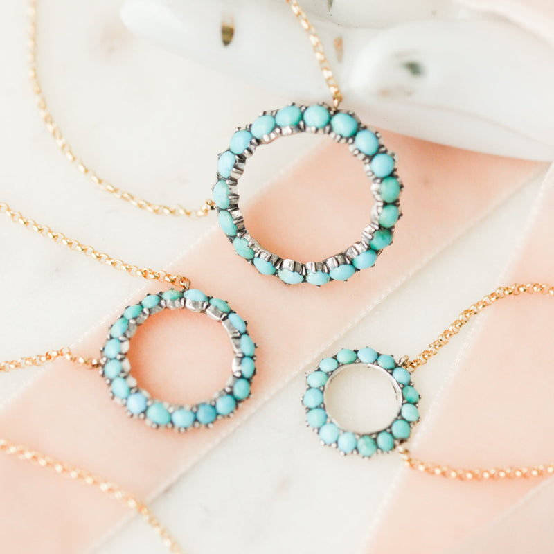 Gillie Turquoise Pendants