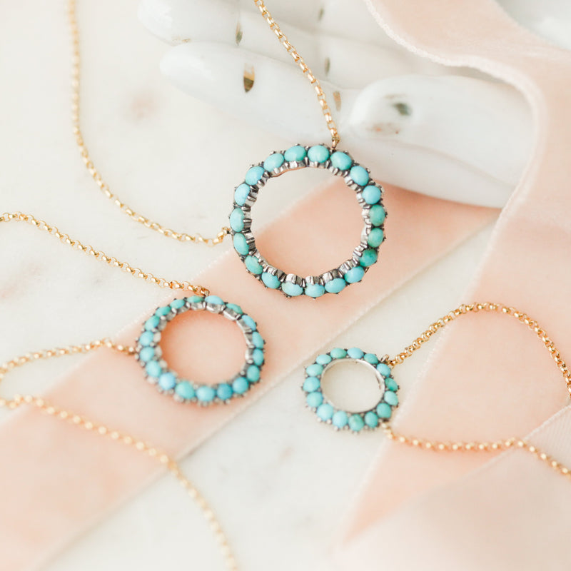 Gillie Turquoise Pendants