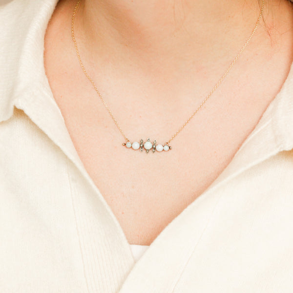 Darrah Opal + Pearl Pendant
