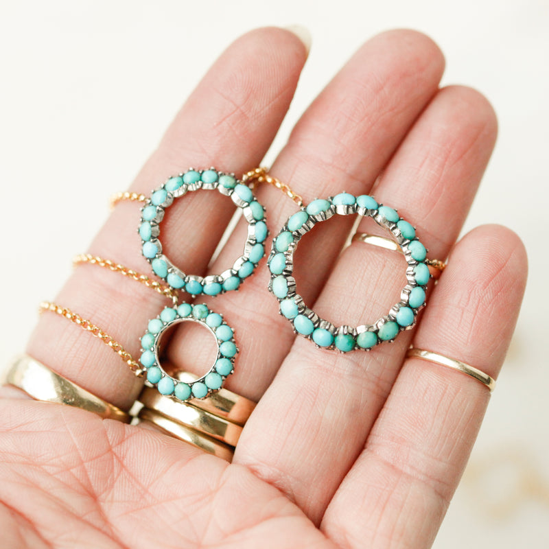 Gillie Turquoise Pendants