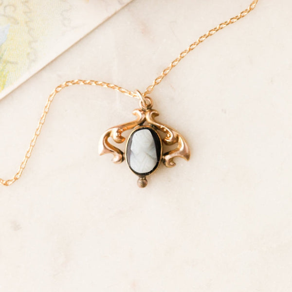 Liza Petite Cameo Necklace