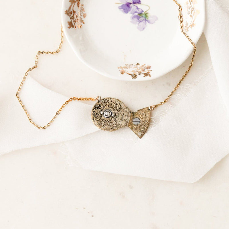 Georgian Fusee Watch Movement Pendant